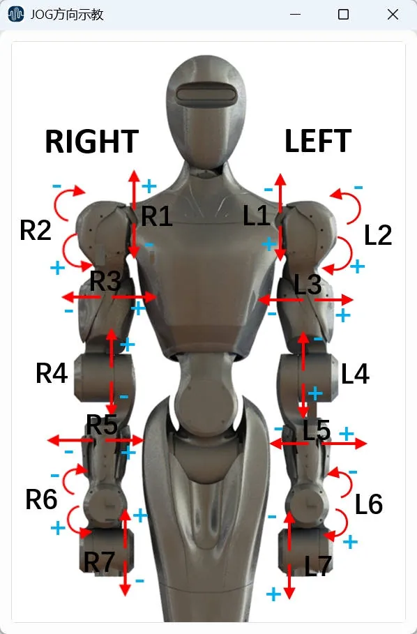 Jog Direction Teaching