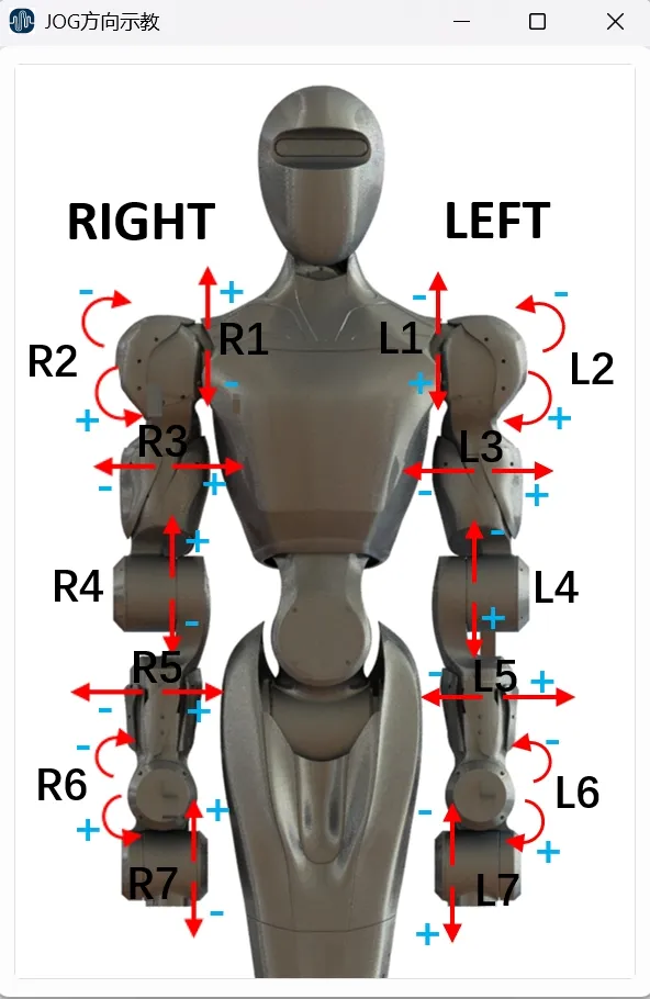 Jog Direction Teaching